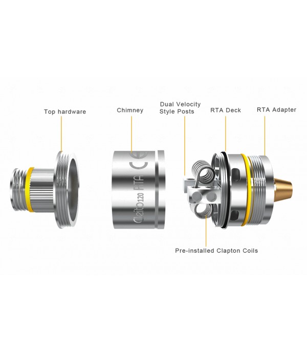 Aspire Cleito 120 RTA Coil System