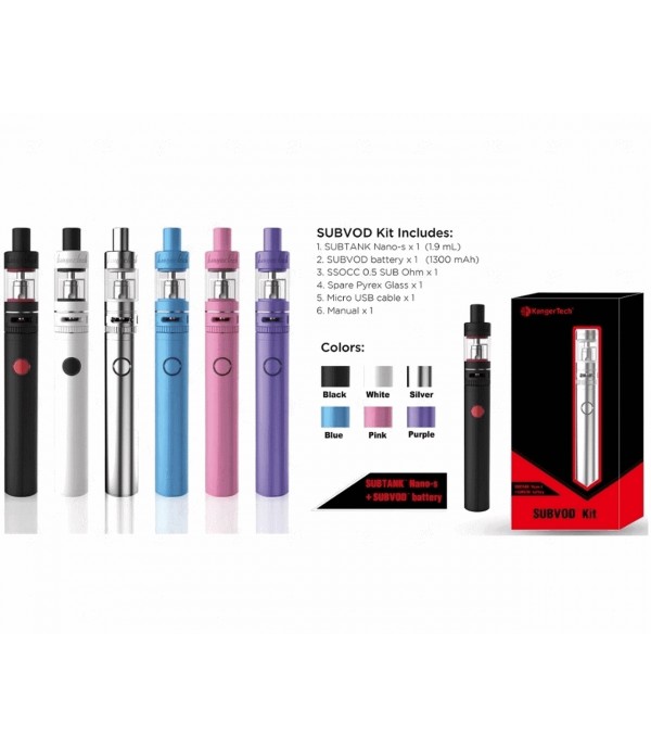 Kanger SubVod 1300mAh Starter Kit
