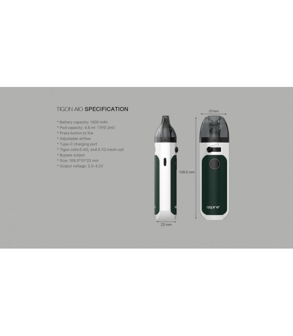 ASPIRE TIGON AIO POD SYSTEM
