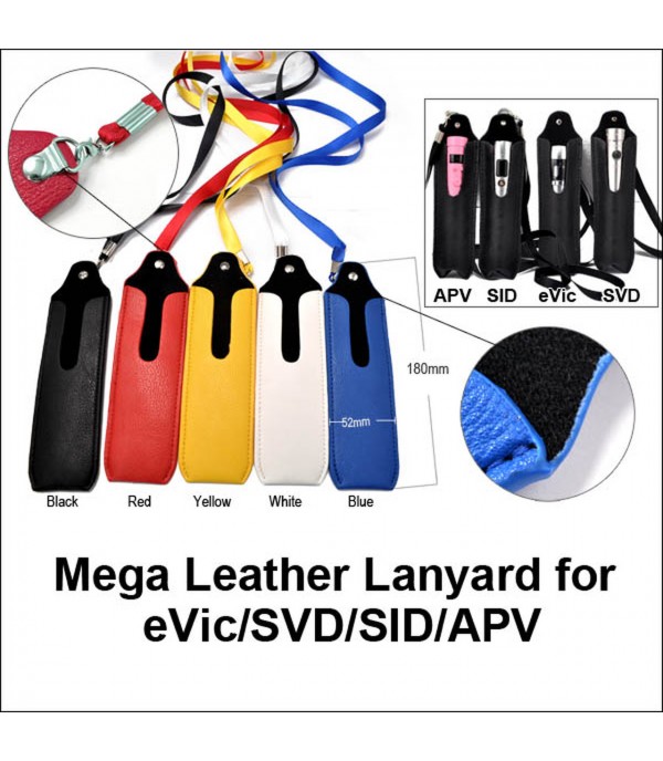 Mega Mod Leather Lanyard