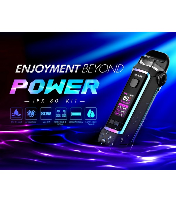 SMOK IPX 80 Pod Kit - 3000mah