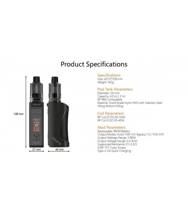 Aspire FINIXX 80W Starter Kit