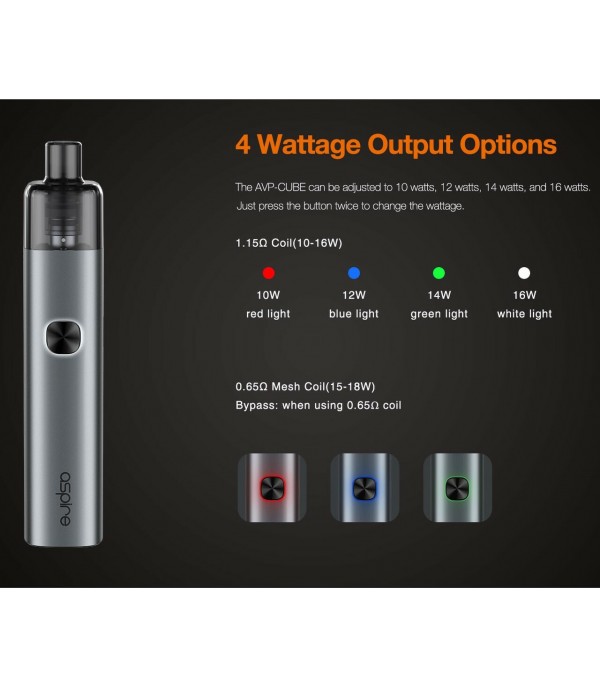 Aspire AVP CUBE Pod Kit